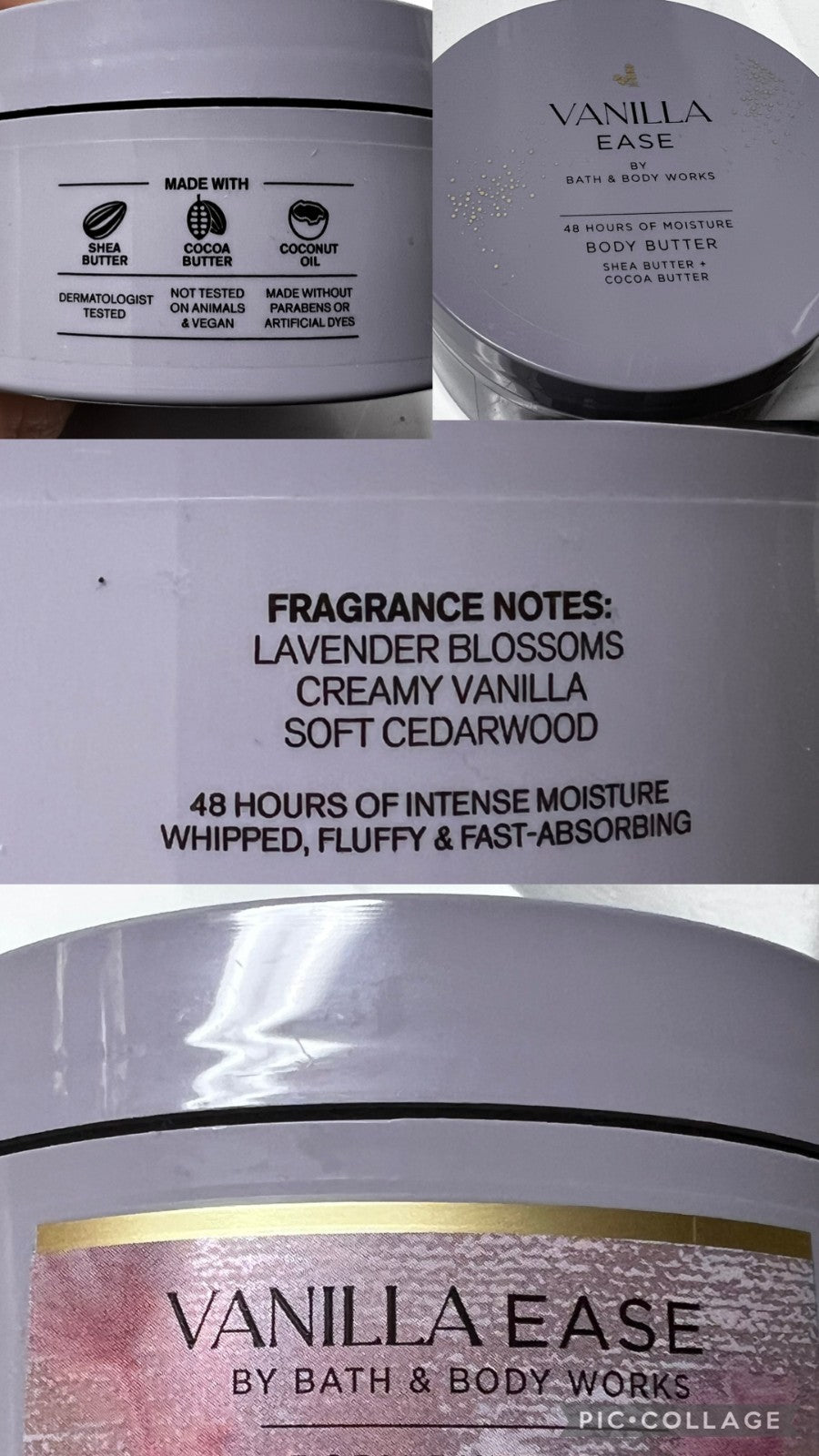 Body Butter Cream Moisturizer - Multiple Scents, 6.5-8 oz