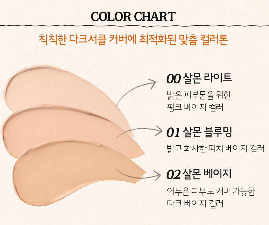 Dark Circle Concealer Cream for Face - Multiple Shades, 10g