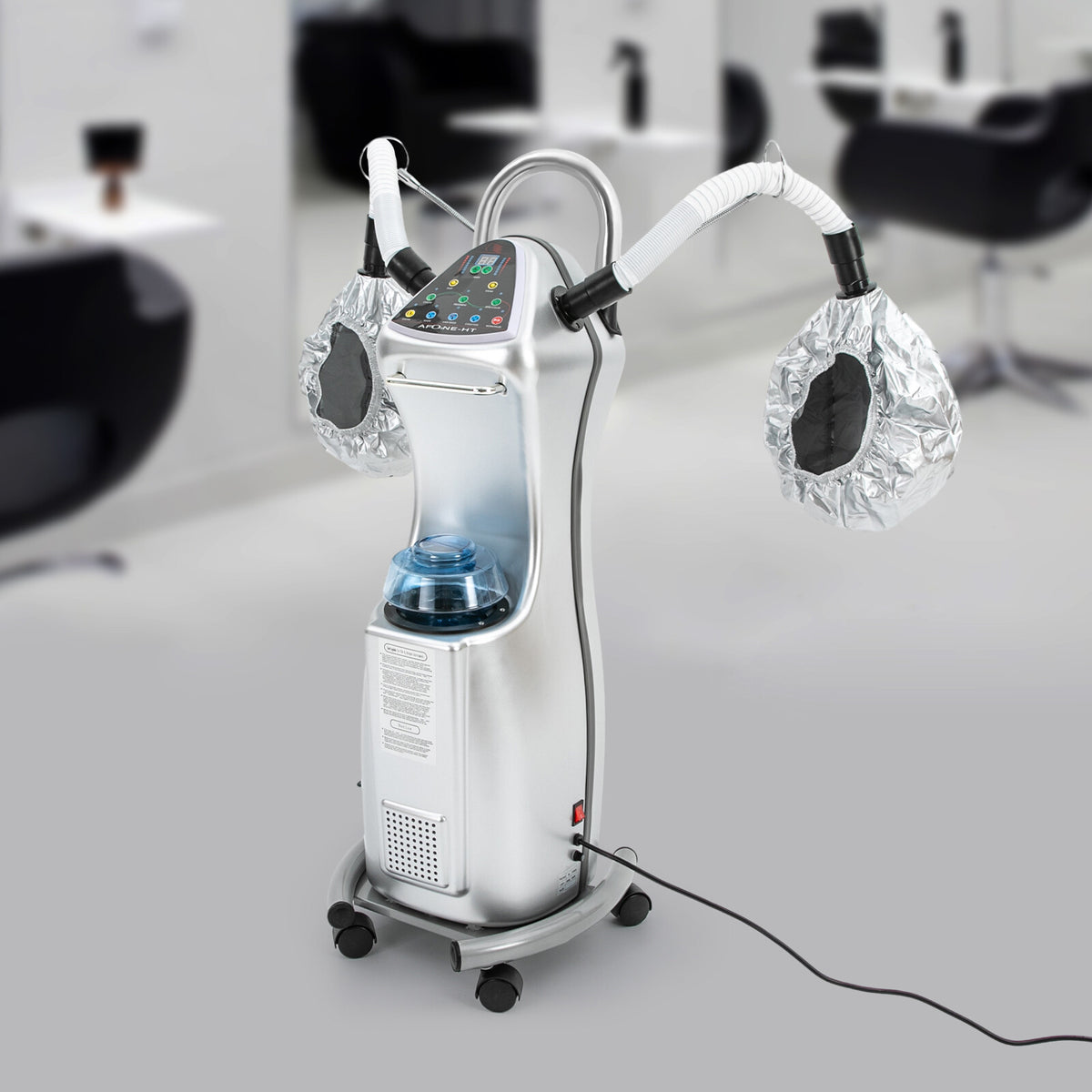 Professional Hair Steamer with Ozone Function, Adjustable Height & Treatment Machine