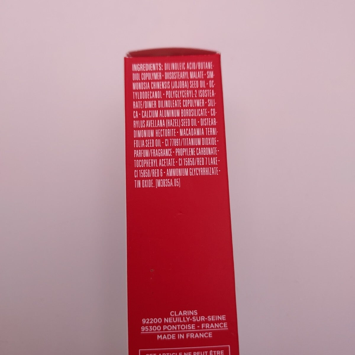 Clarins Lip Comfort Oil Shimmer Pretty in Pink 0.2oz