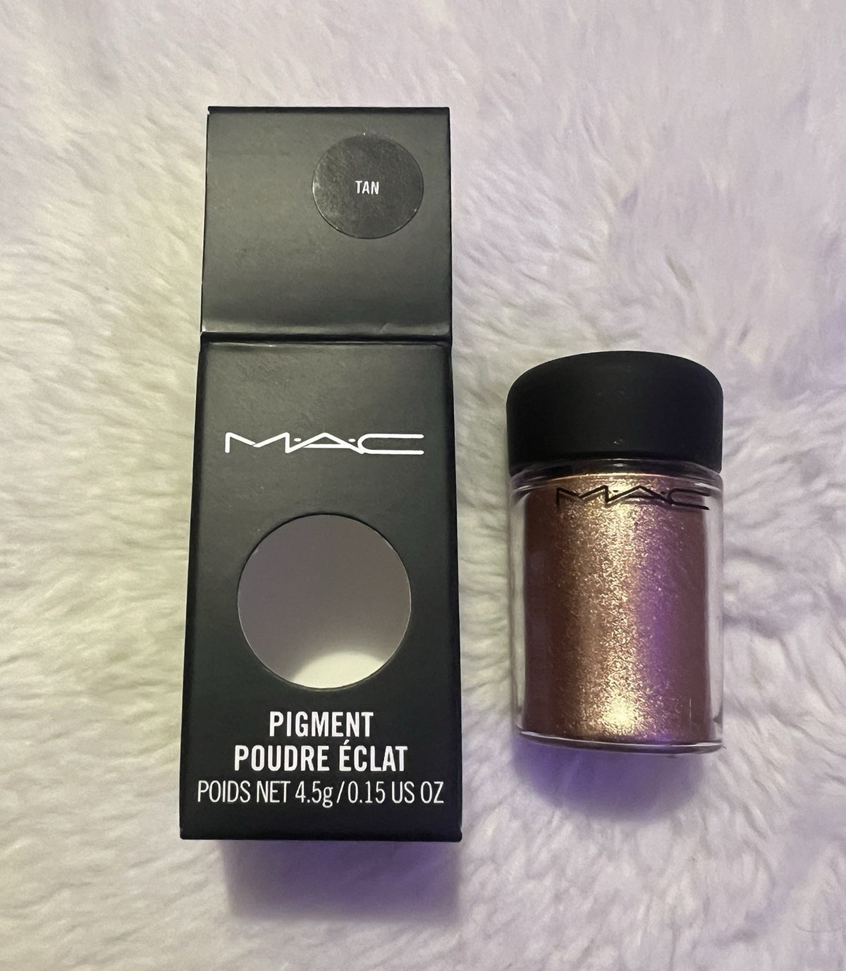 MAC Pigment TAN Loose Powder Makeup 0.15 oz / 4.5 g New in Box