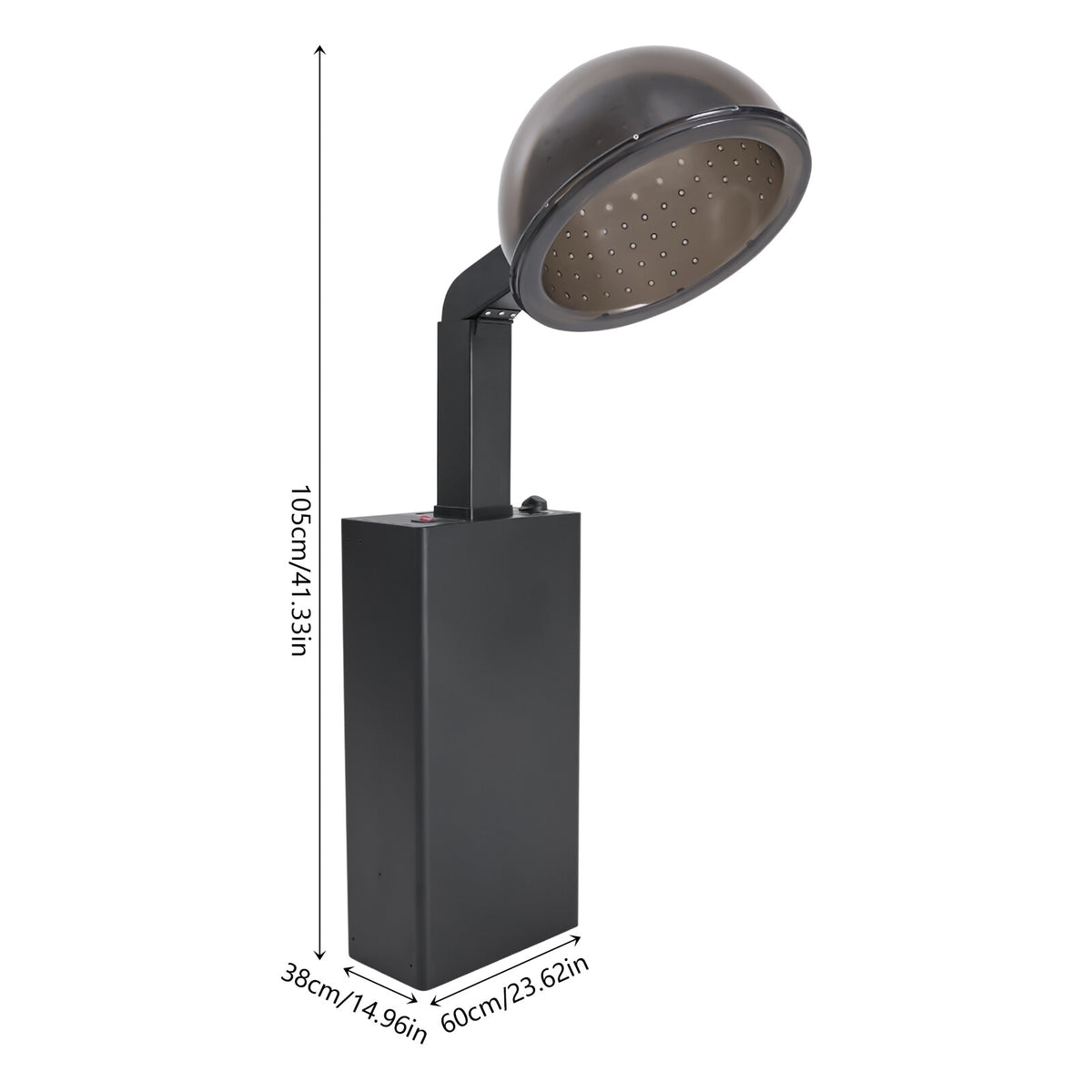 Hooded Hair Dryer with Timer and Temperature Control for Salon Use