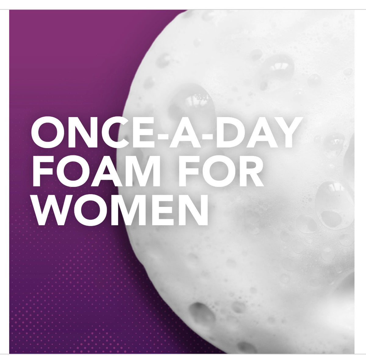 Minoxidil 5% Foam Women Hair Regrowth Treatment - 12 Month Supply