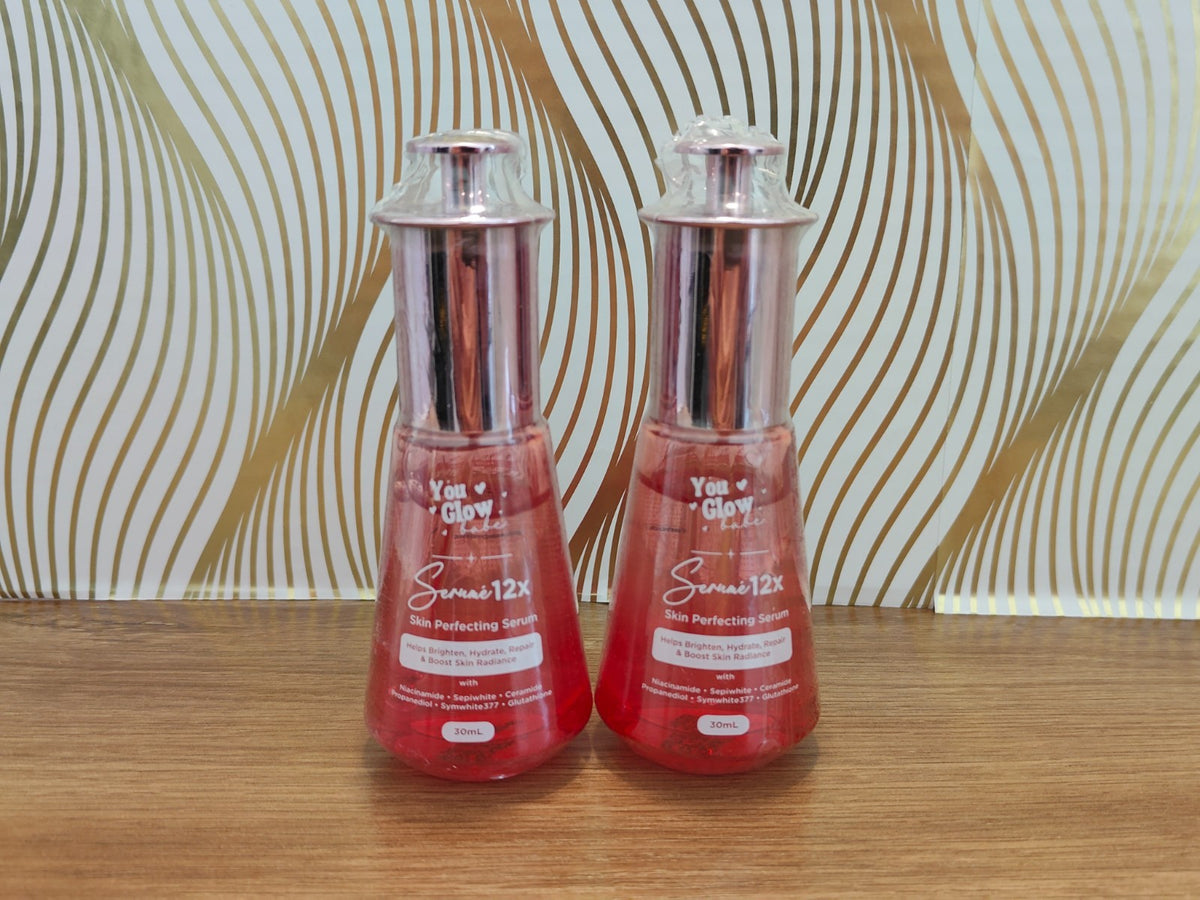 You Glow Babe Niacinamide Ceramide Hyaluronic Acid Face Serum - 12X 30mL