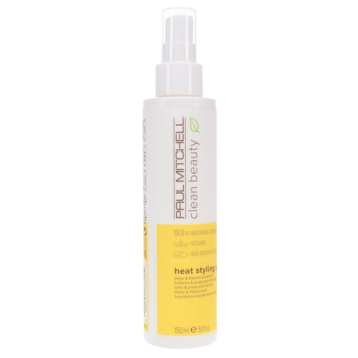 Paul Mitchell Clean Beauty Heat Styling Spray 5.1 oz - Heat Protectant & Shine
