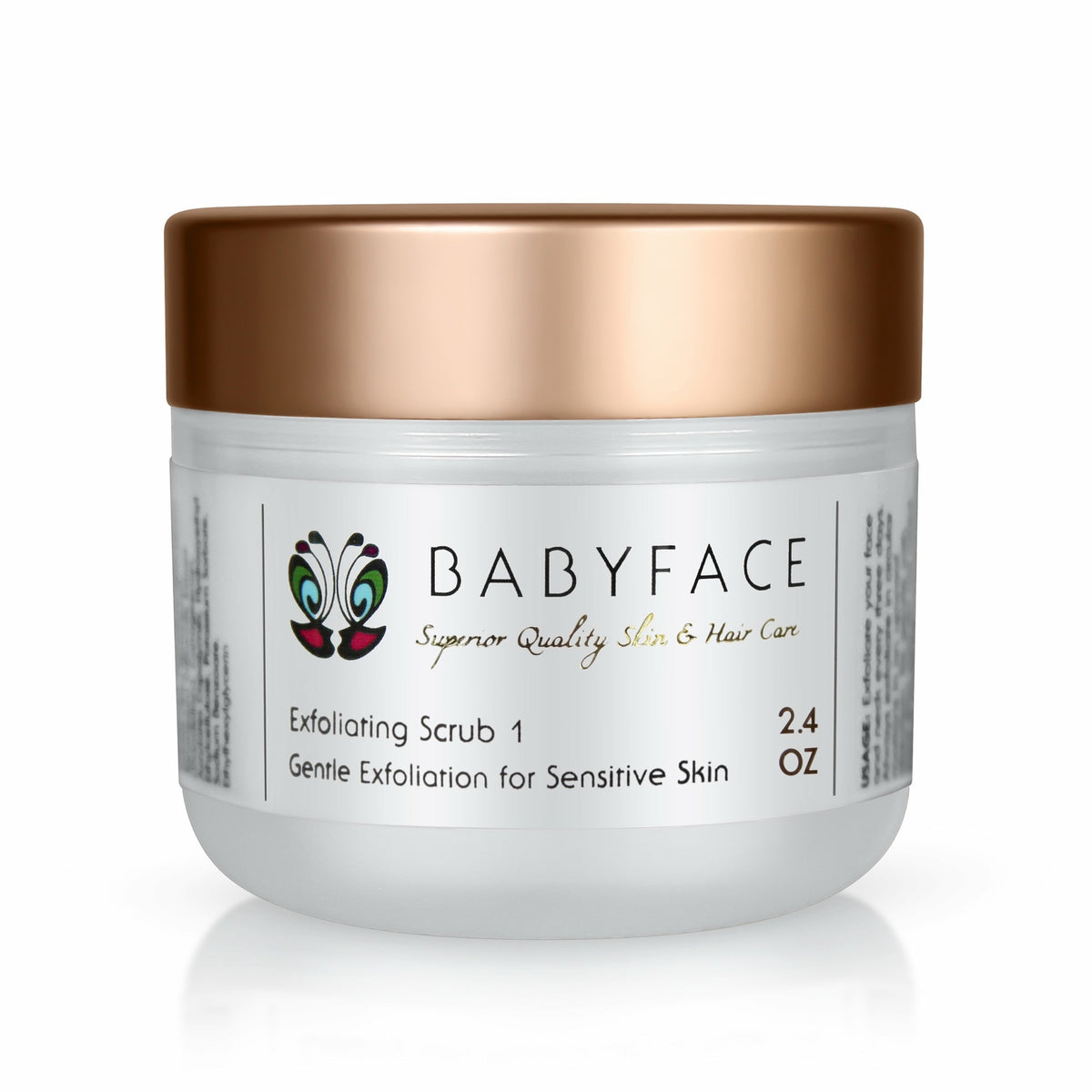 Babyface SB1 Multi Acid Exfoliating Peel for Sensitive Skin - Firming Mask, Glycolic & Lactic Acid