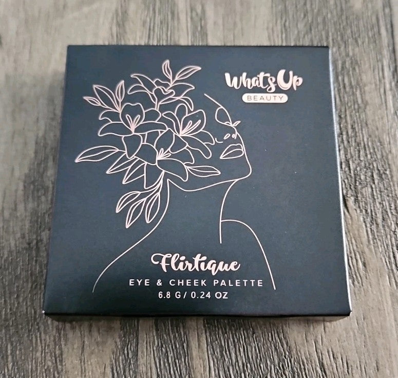 Eyeshadow & Blush Palette - Flirtique Makeup Set - New In Box