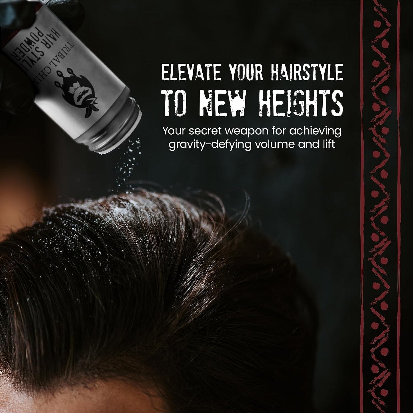 Hair Styling Powder Volumizing Matte Finish 0.35 oz 10g Pack of 3 - Men’s Texturizing Powder