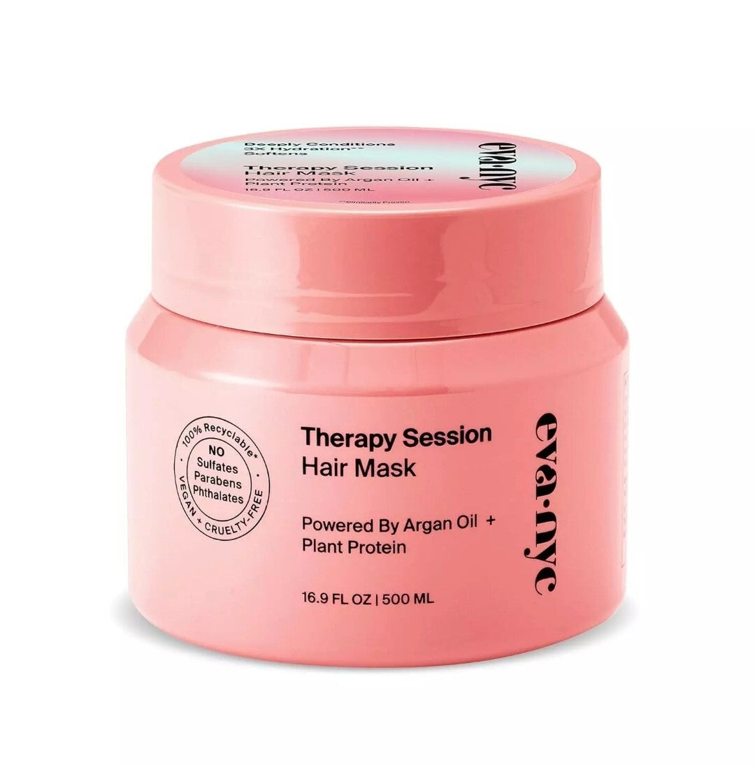 Eva NYC Therapy Session Hair Mask 16.9oz Repair & Strengthen Vegan Hair Treatment