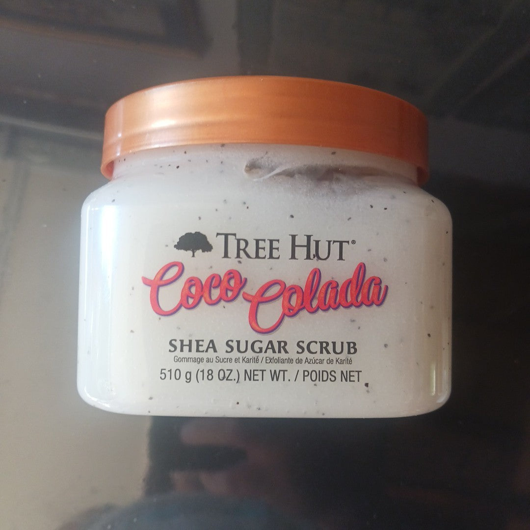 Tree Hut Coco Colada Shea Sugar Exfoliating and Hydrating Body Scrub,