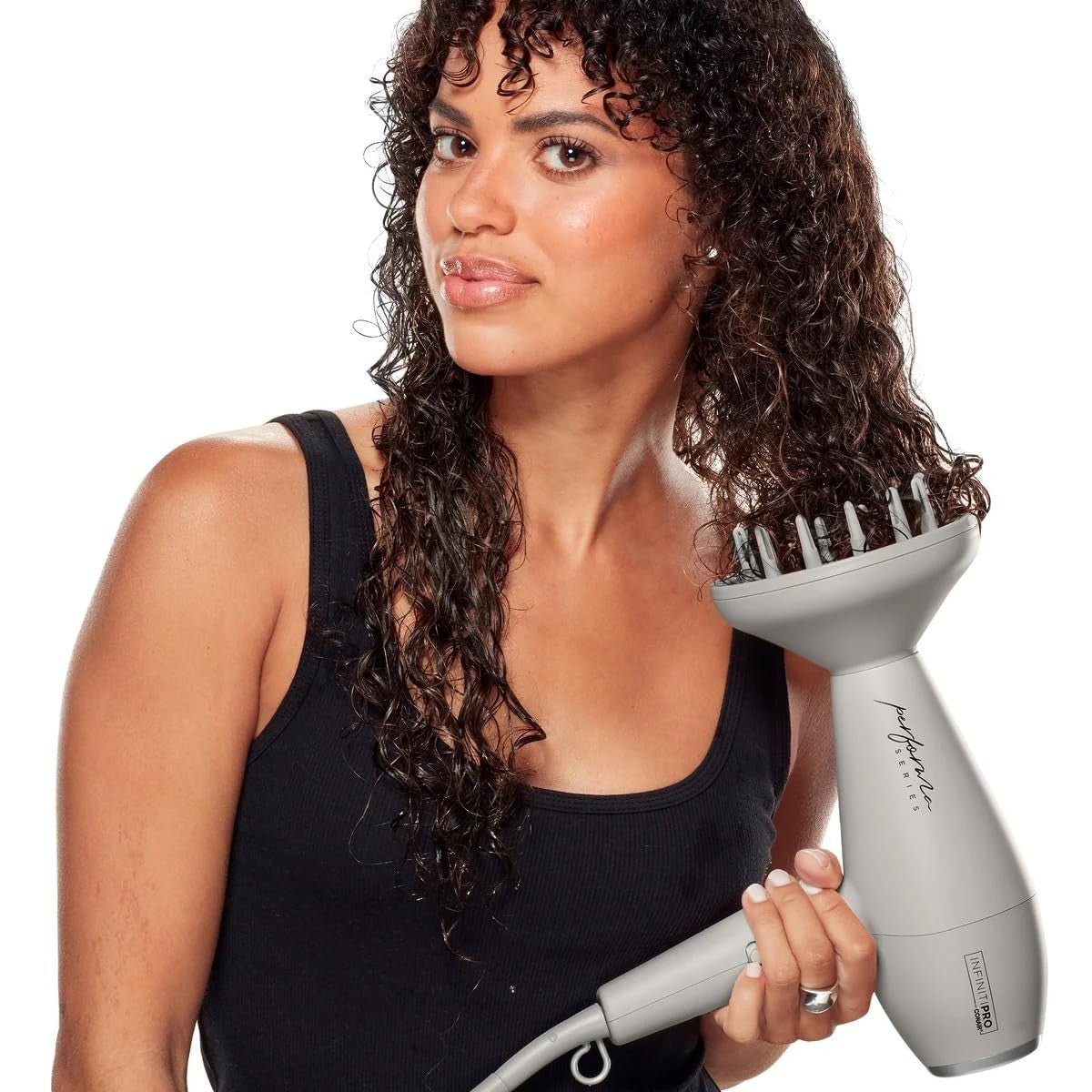 Conair InfinitiPRO Performa Series Hair Dryer with 4 Attachments, Ionic & Ceramic Technology