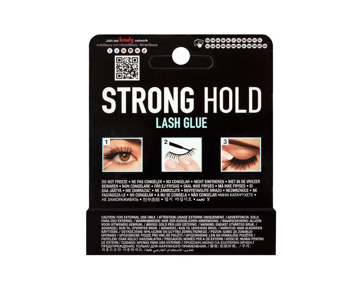 Strong Hold Lash Glue with Precision Brush - 24 Hour Waterproof Adhesive