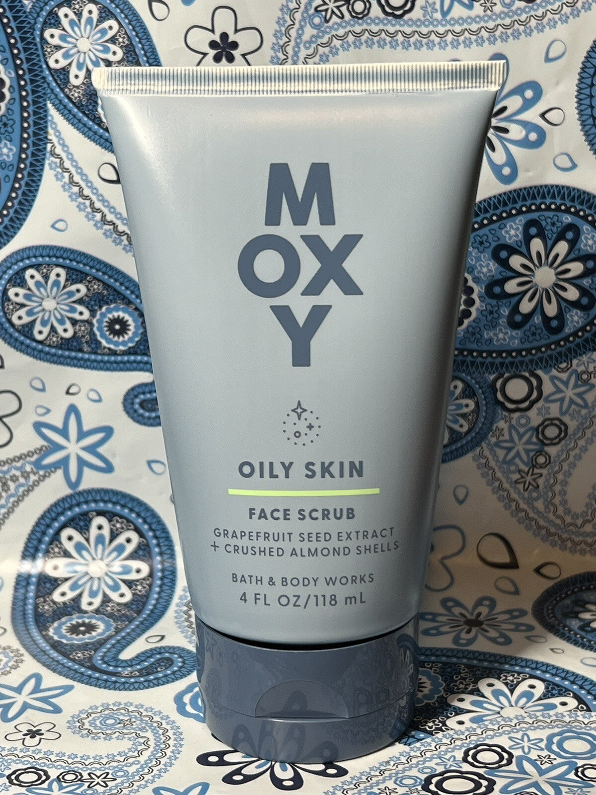 ALL NEW Oily Skin Face Scrub MOXY 4 oz Bath & Body Works
