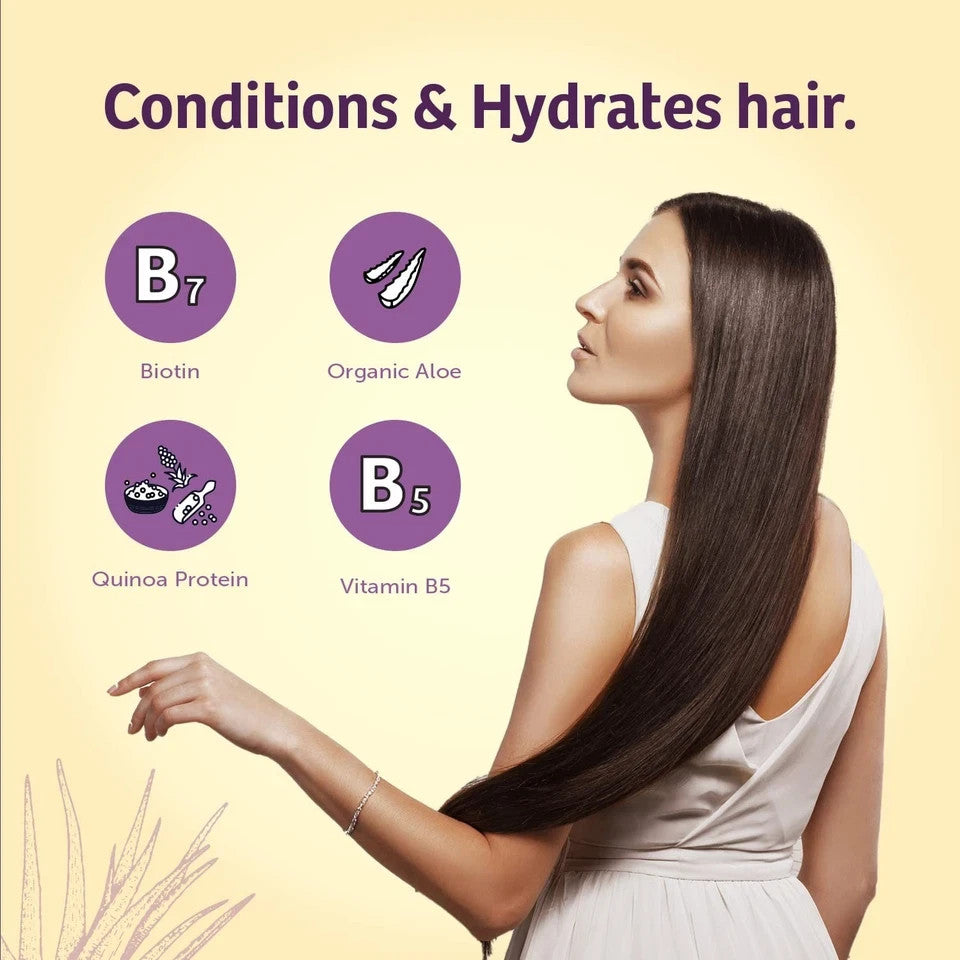 Natural Hold Hair Spray - Aloe Vera Formula, 8 fl oz, Pack of 6