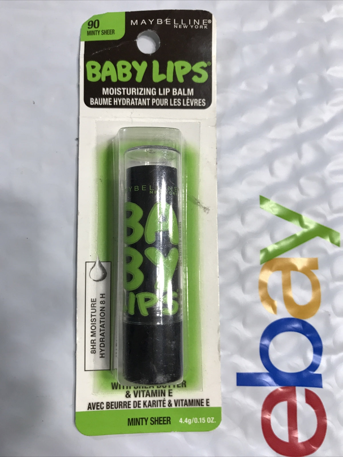 Moisturizing Lip Balm - Minty Sheer, 8HR Hydration, Sealed Pack