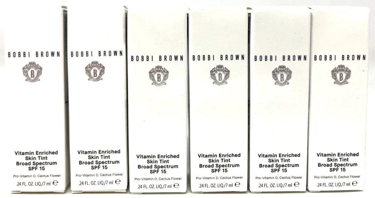 Bobbi Brown Vitamin Enriched Skin Tint - Golden 4, 0.24 fl oz, Set of 6