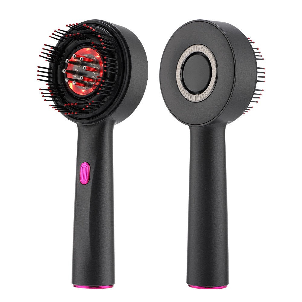 Electric Scalp Massager with Red Light Therapy & Hair Growth Oil - Deep Care & Relaxation