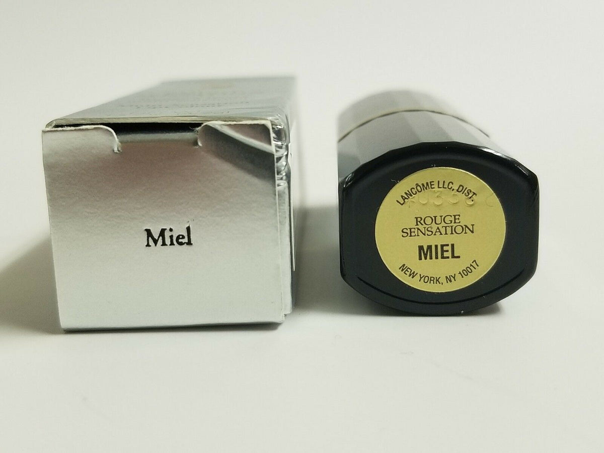 Lancome Rouge Sensation Lipstick Miel - Golden Lip Color, 0.15oz/4.2g