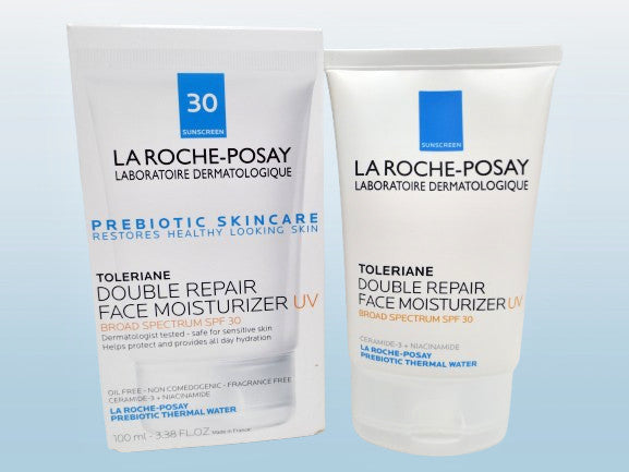LA ROCHE POSAY TOLERIANE DOUBLE REPAIR MOISTURIZER UV SPF30 3.38 OZ