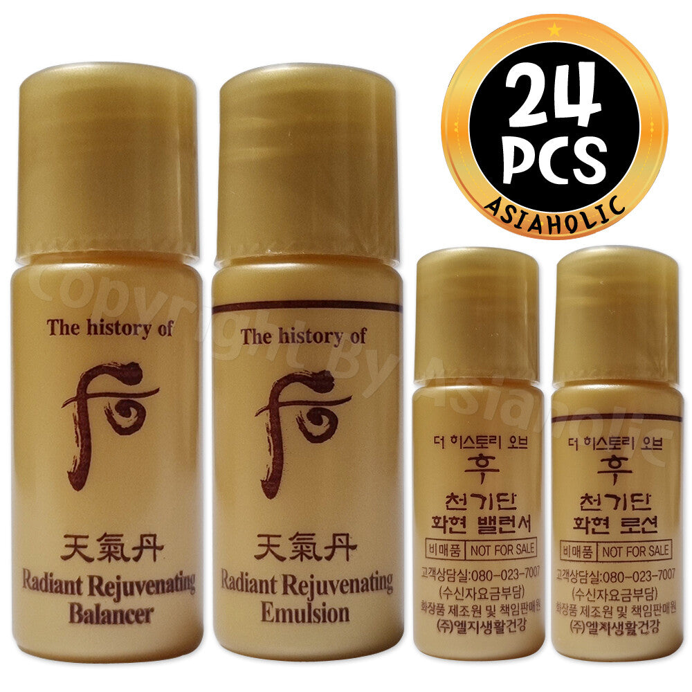 The History of Whoo Radiant Rejuvenating Balancer & Emulsion Set - All Skin Types