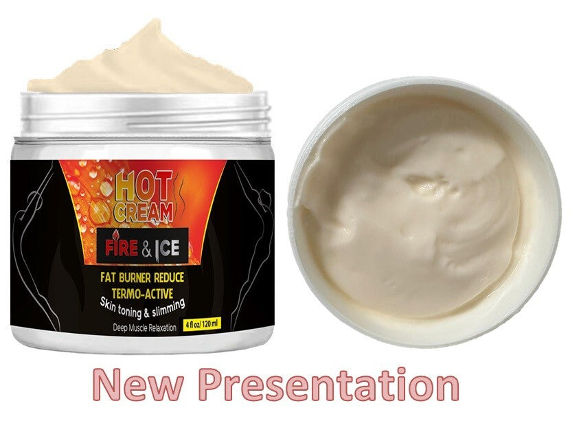 2 JAR HOT CREAM FAT BURNER REDUCING 4Oz LIPO GEL REDUCER BURNING ll