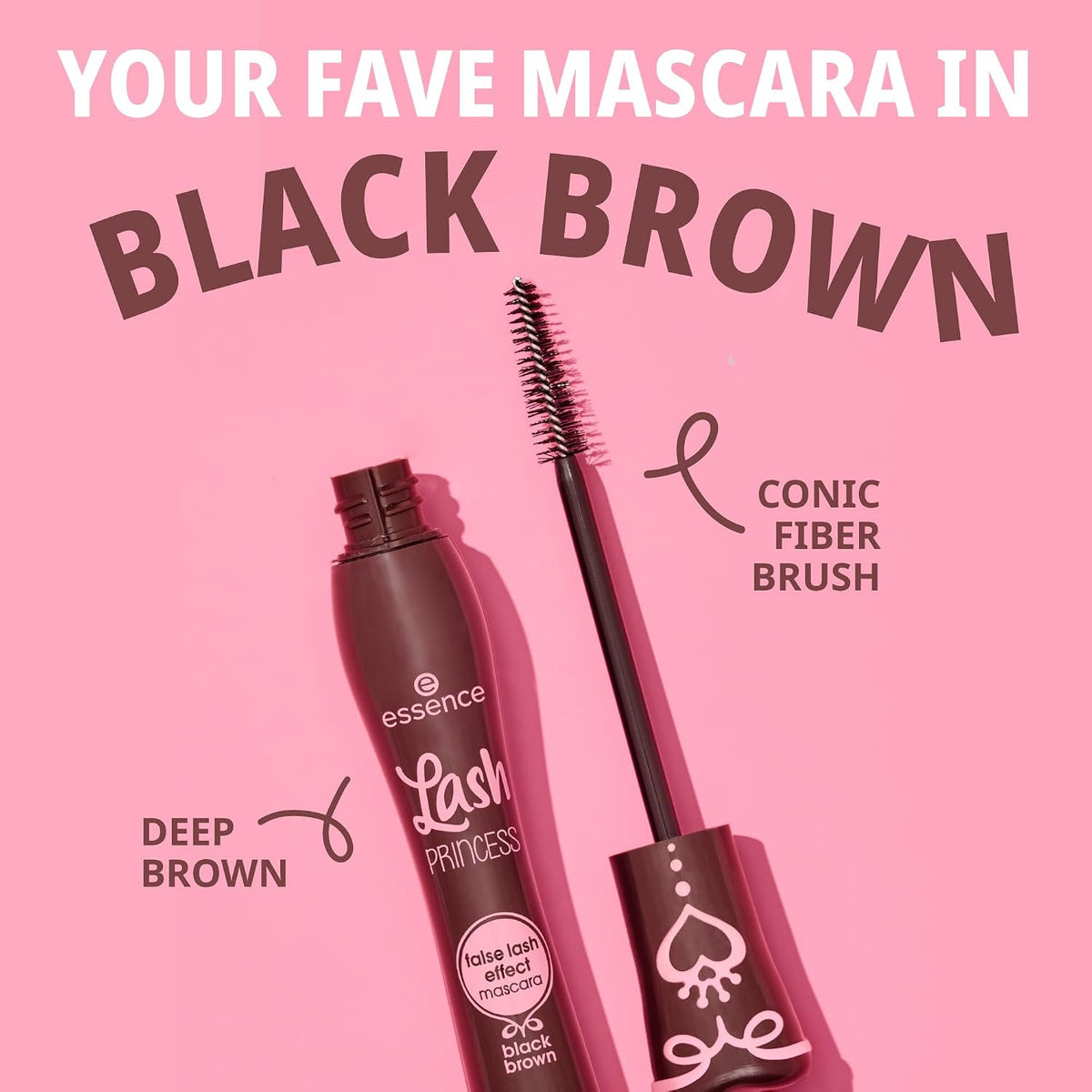 Mascara Duo Black & Brown Lash Effect Bundle - Volumizing & Defining