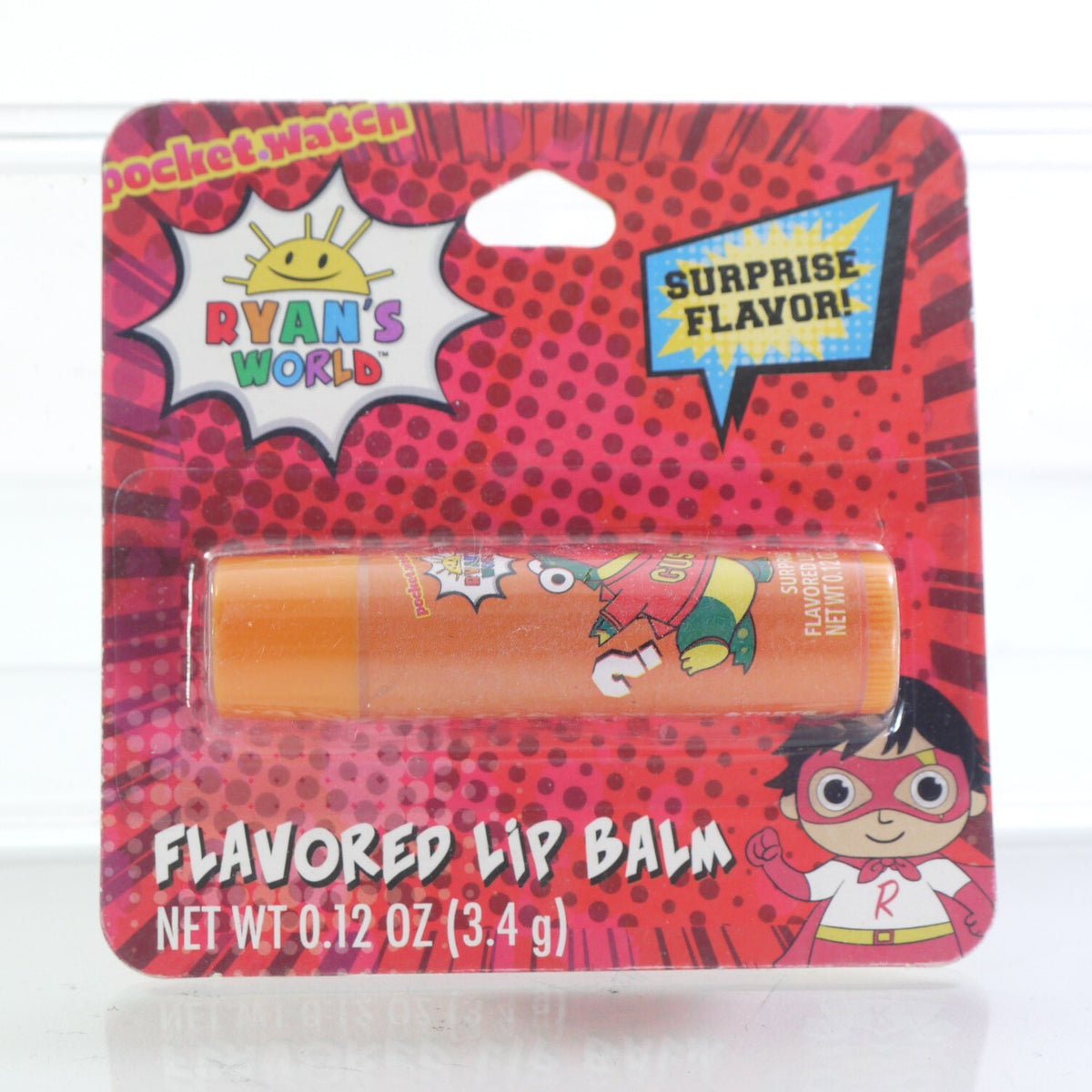 Flavored Lip Balm Set - Pizza, Mac & Cheese, Bacon, Surprise Flavors - 4 Pack