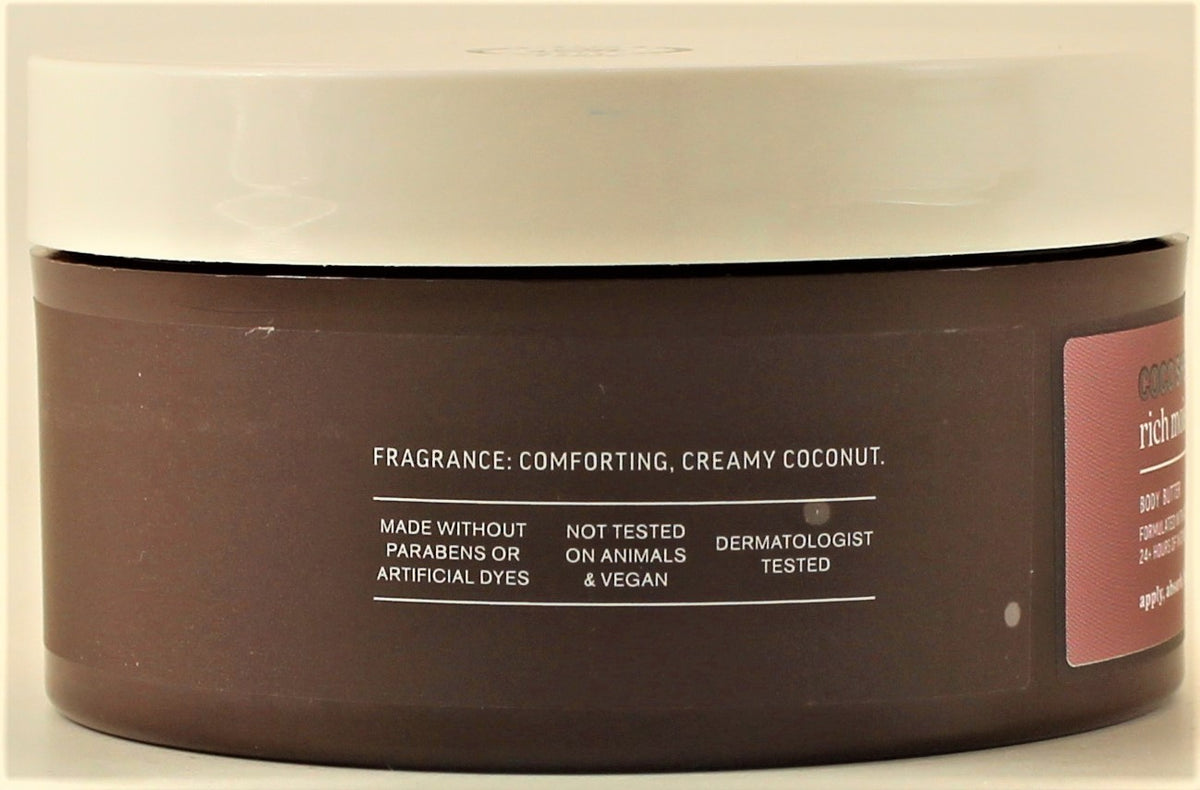 Coco Shea Body Butter - Rich Moisture 6.5oz (Pack of 6)