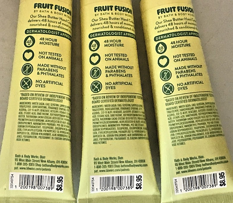 Banana Shea Butter Hand Cream 1 oz - 3 Pack