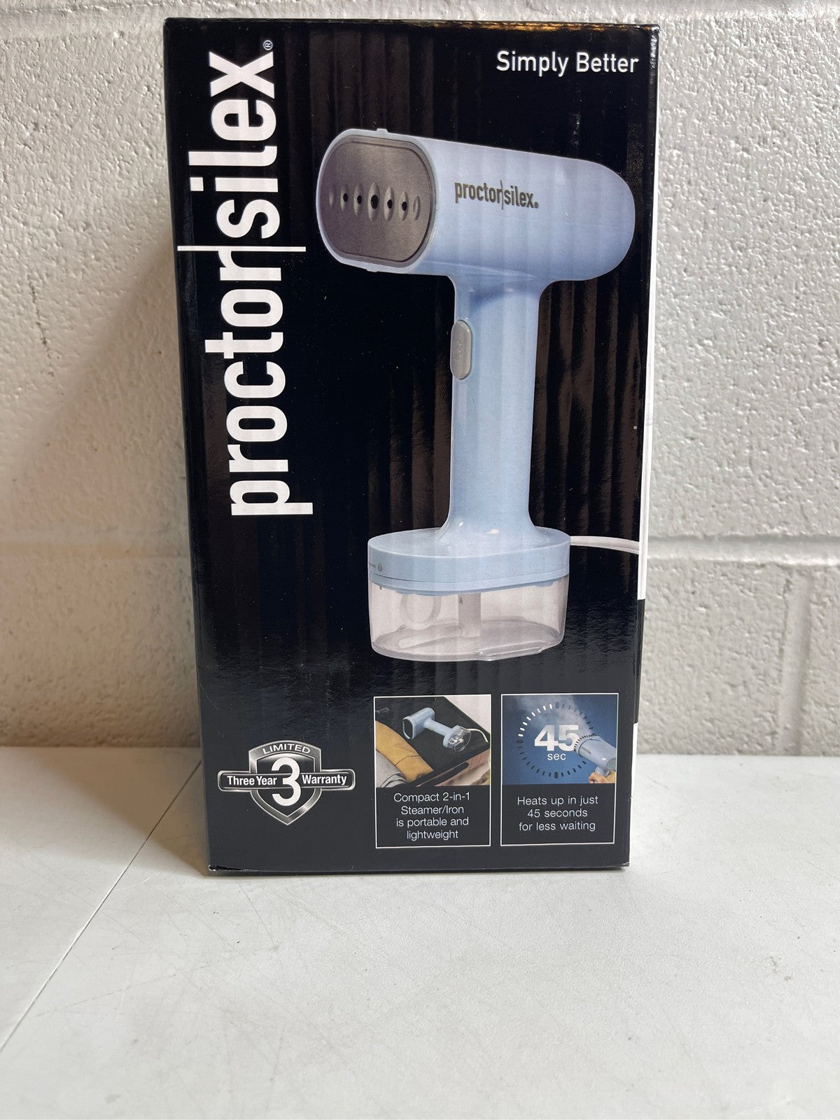 Handheld Garment Steamer with 1200W Power - Proctor Silex