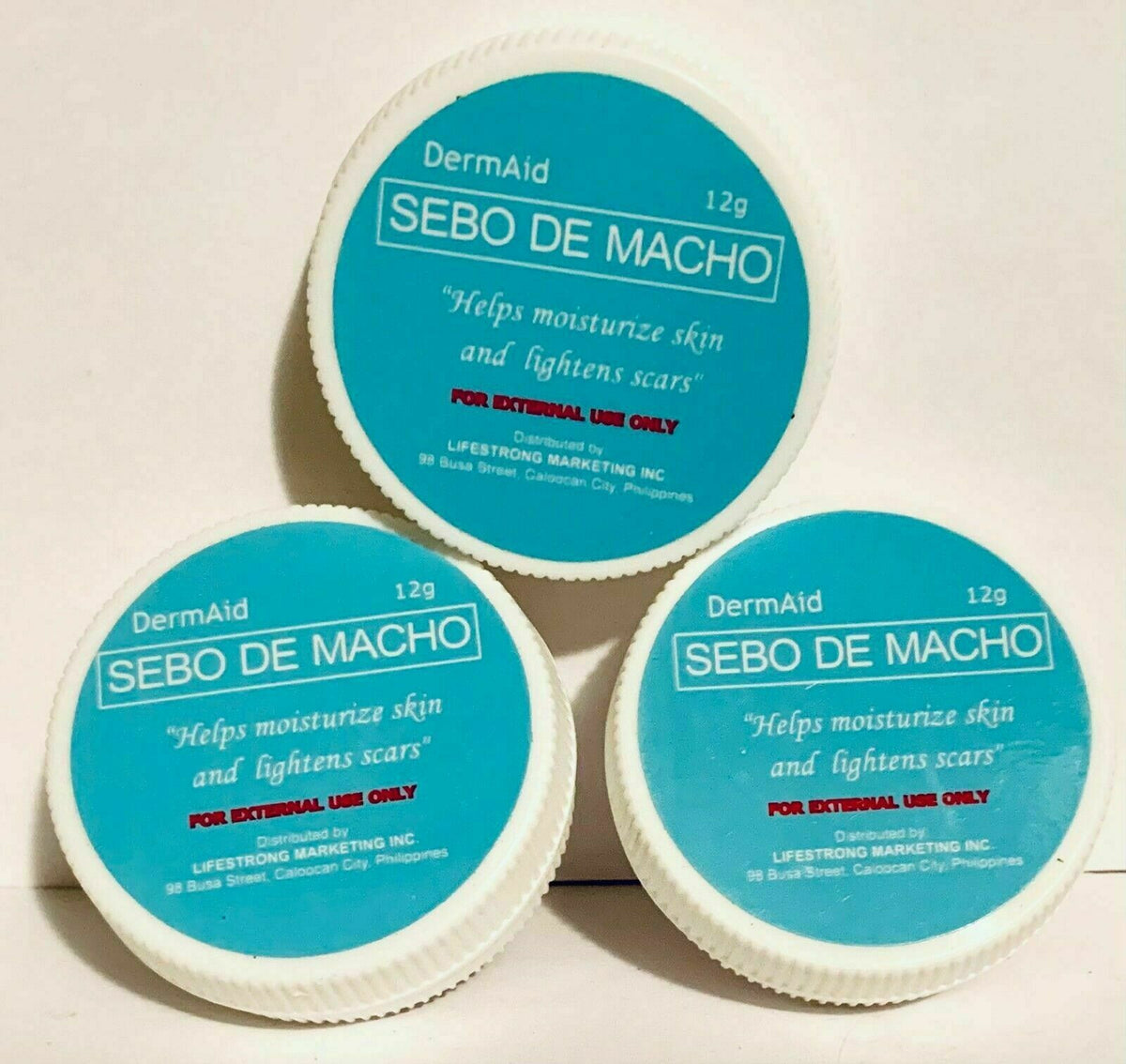 Sebo De Macho Scar Remover Ointment – Skin Moisturizer & Healing Cream 12g