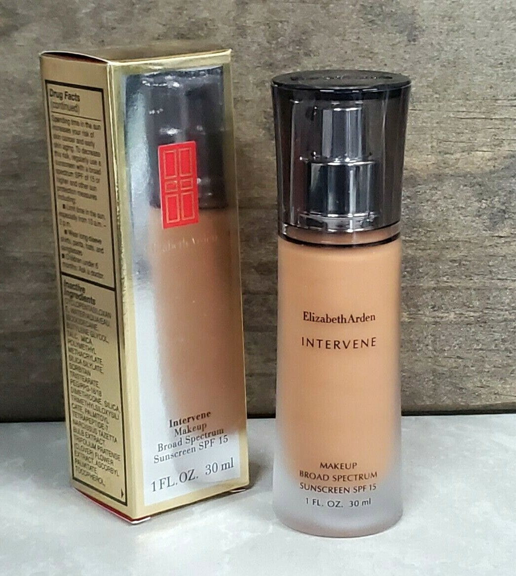 Elizabeth Arden Intervene Soft Toffee Foundation 1 oz - Full Size, New