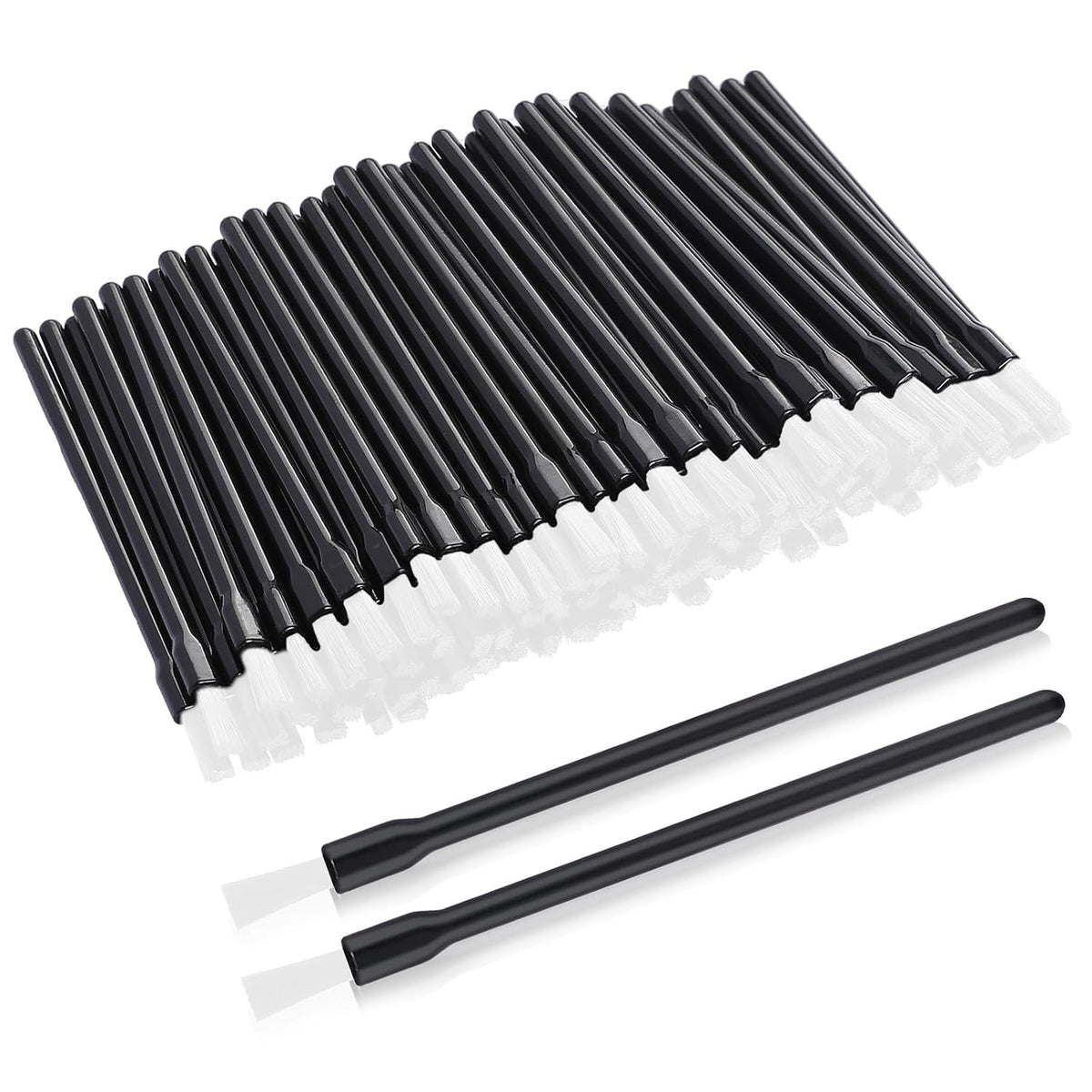 Disposable Lip Brushes 100 pcs for Precise Lip Gloss & Nail Art Application
