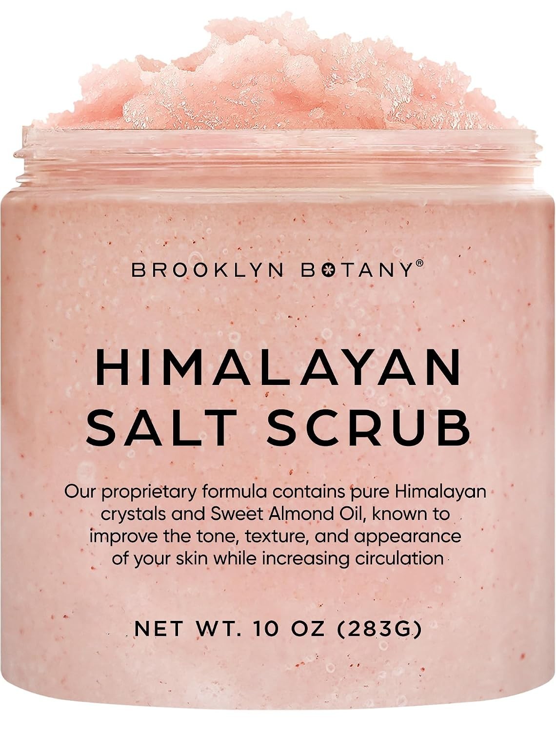 10 oz Himalayan Salt Body Scrub - Exfoliating & Moisturizing for All