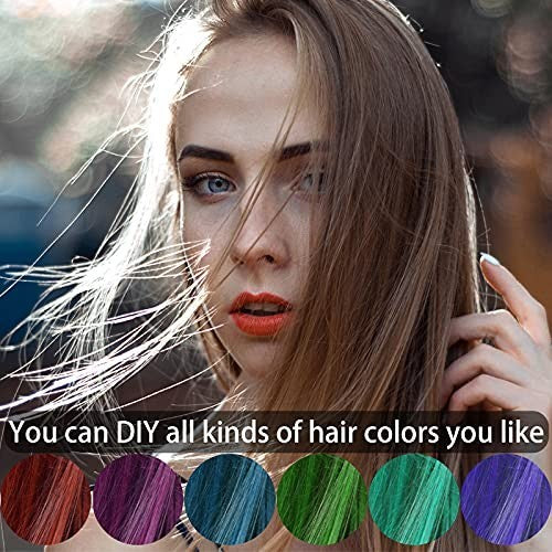 Hair Highlighting Combs Set - 3-Way Sectioning Hair Coloring Tools, 6 Pcs