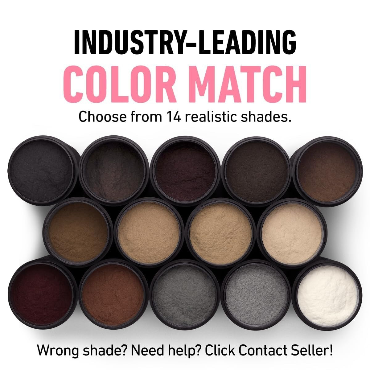 Water-Resistant Hair Thickening Fibers - Dark Brown