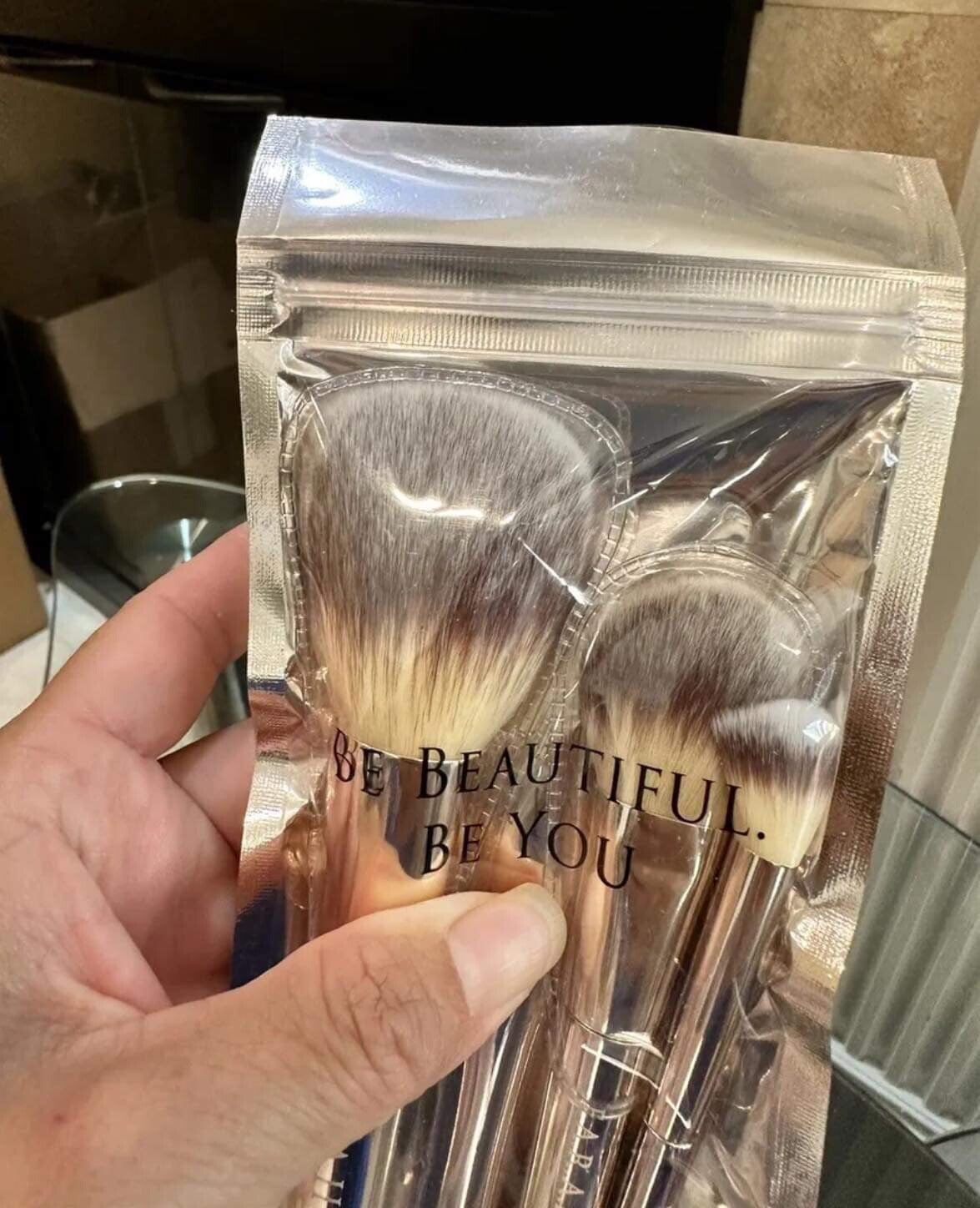 Pro Face Brush Trio Set - Skin Care & Makeup Brushes for Face