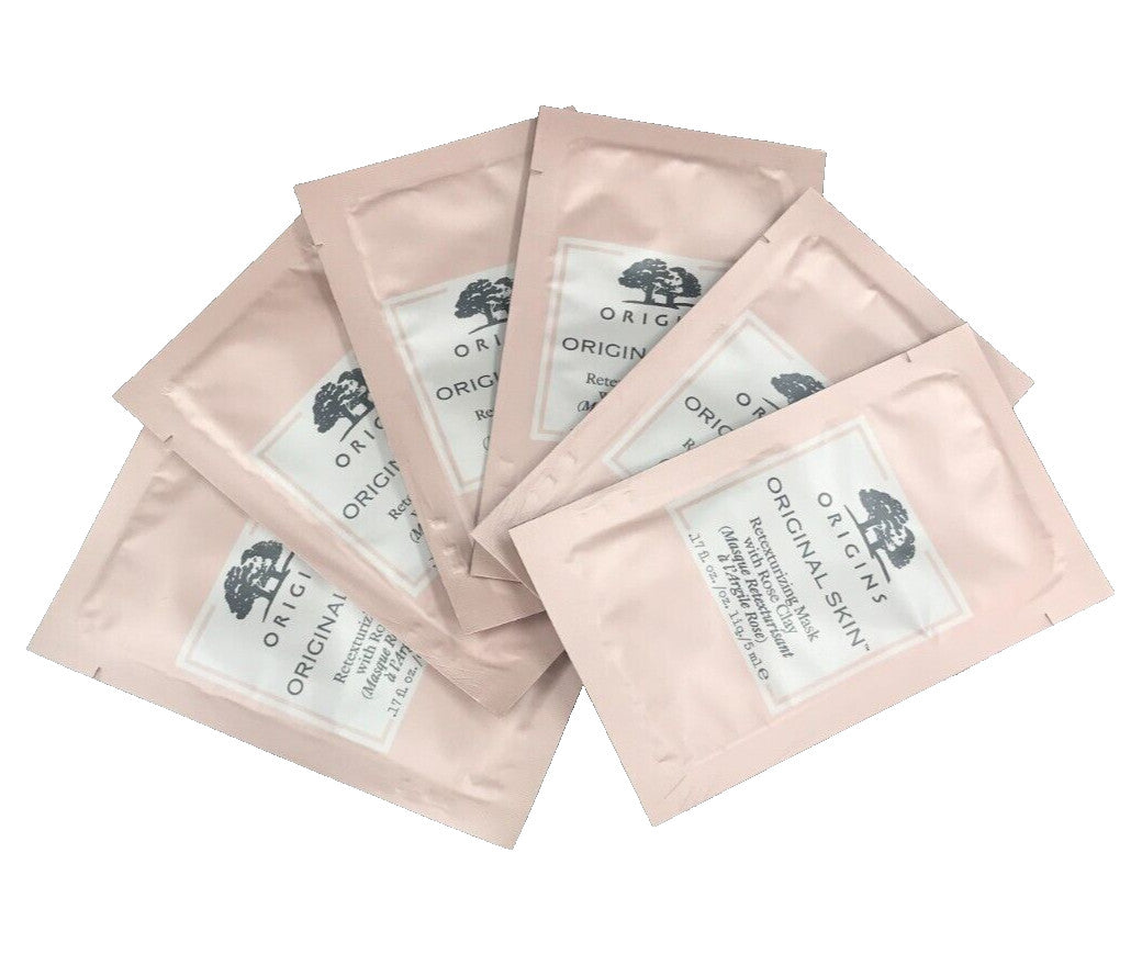 Retexturizing Mask with Rose Clay 0.17 oz - Set of 6