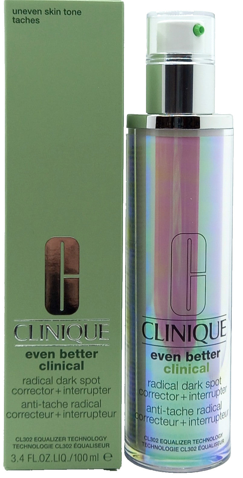 CLINIQUE EVEN BETTER CLINICAL RADICAL DARK SPOT CORRECTOR 3.4 Oz /