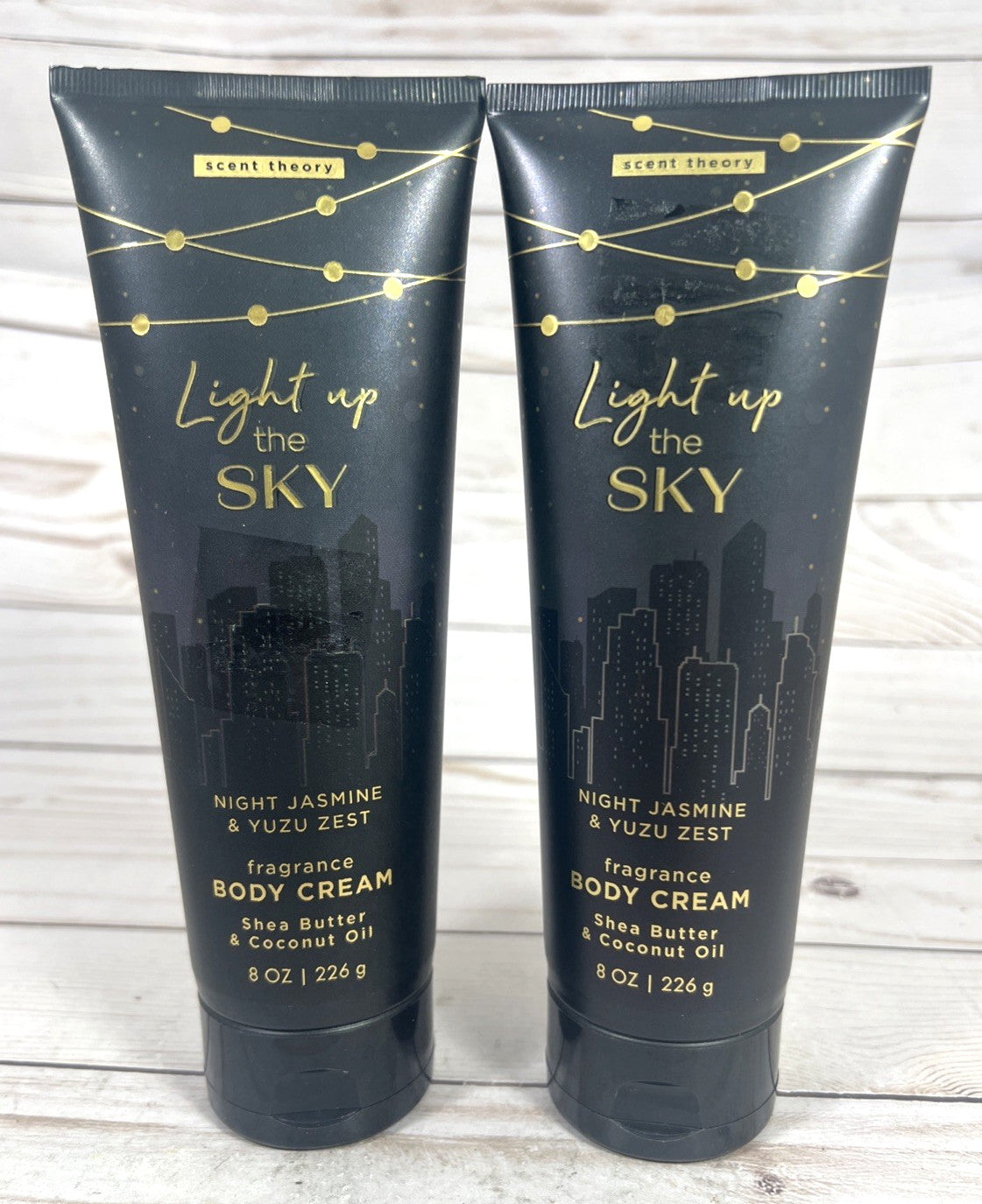 Scent Theory Light Up The Sky Night Jasmine & Yuzu Body Cream 8oz