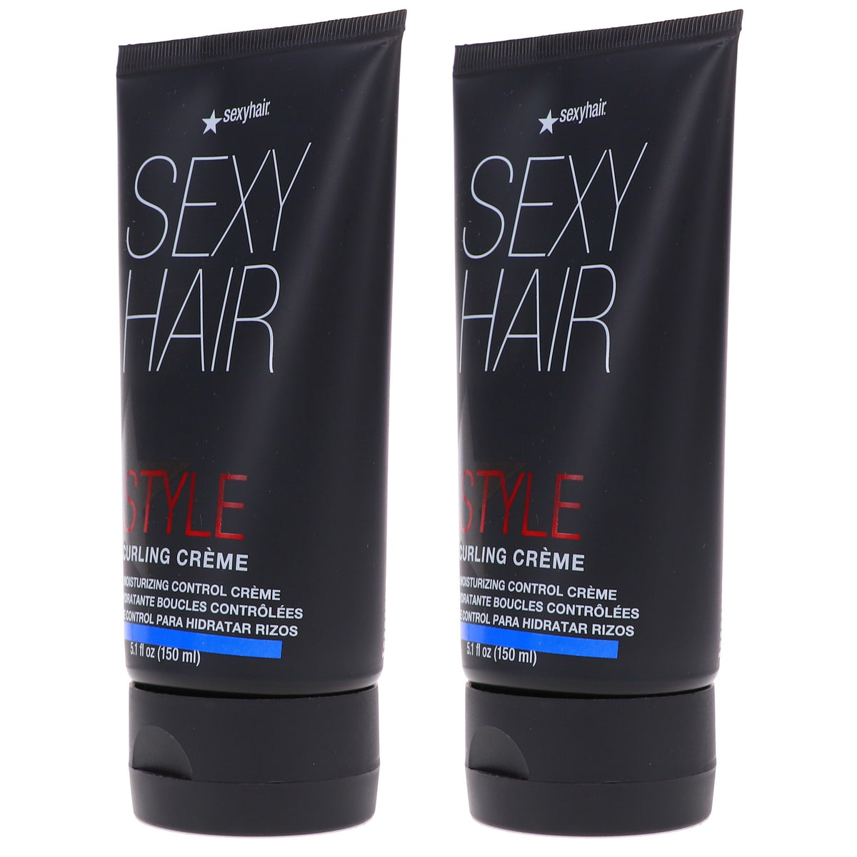 Curling Cream for Medium to Thick Hair - Frizz Control & Nourishment, 5.1 oz, 2 Pack