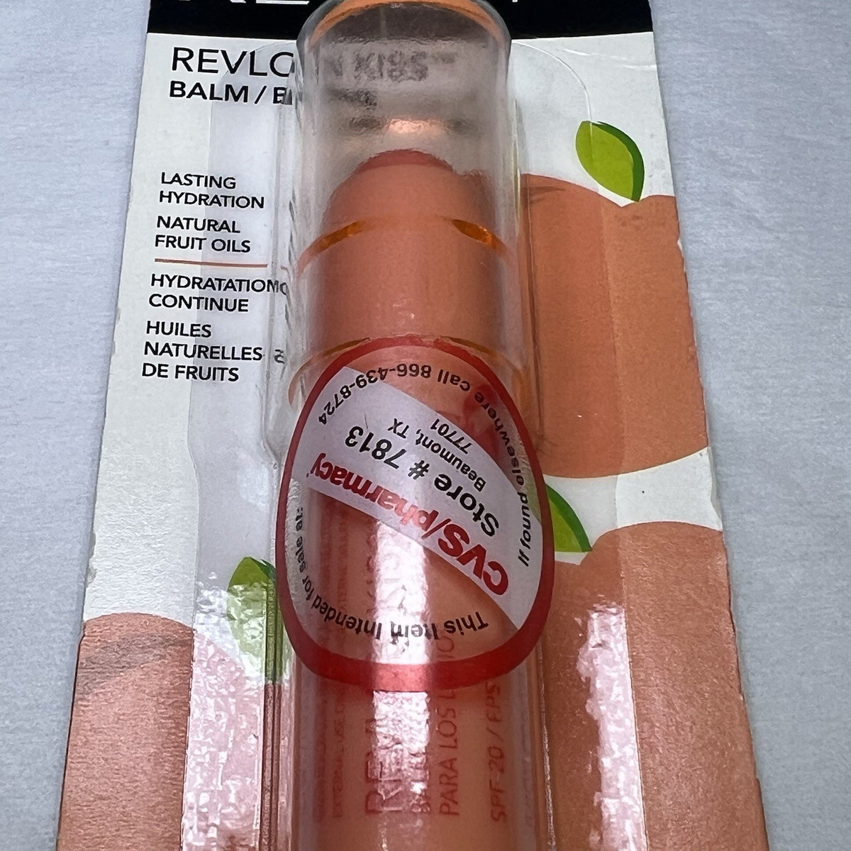 Lip Balm Juicy Peach 0.09 Oz - Hydrating & Nourishing Lip Care