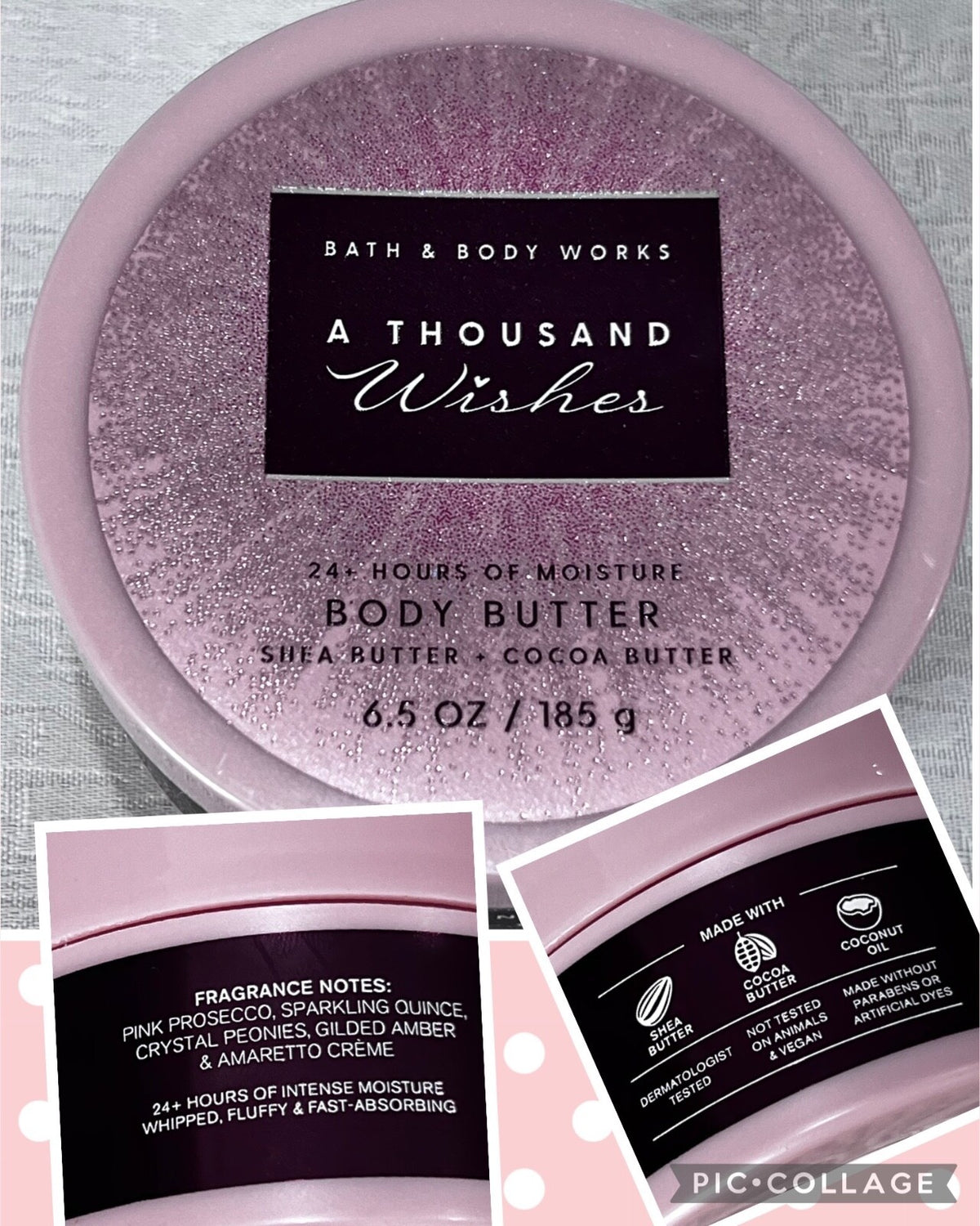 Body Butter Cream Moisturizer - Multiple Scents, 6.5-8 oz