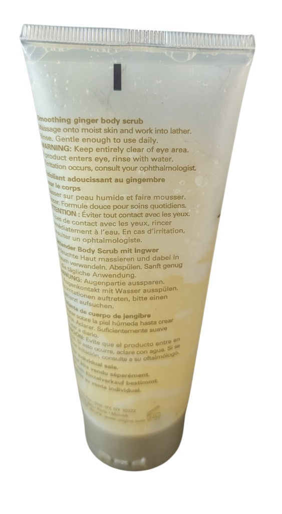 Origins Body Incredible Ginger Scrub 3.4oz Smoothing Exfoliant