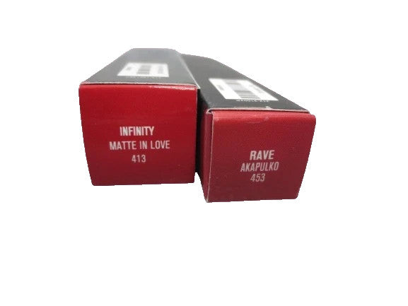 IL MAKIAGE Matte Lip Cream Set - 2 Pieces in Matte Love & Rave Shades