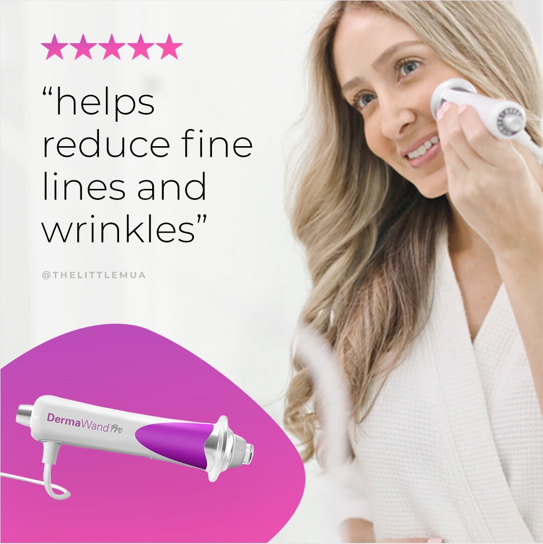 Derma Wand PRO High Frequency Facial Stimulator with Argon - Skin Therapy Wand Mint