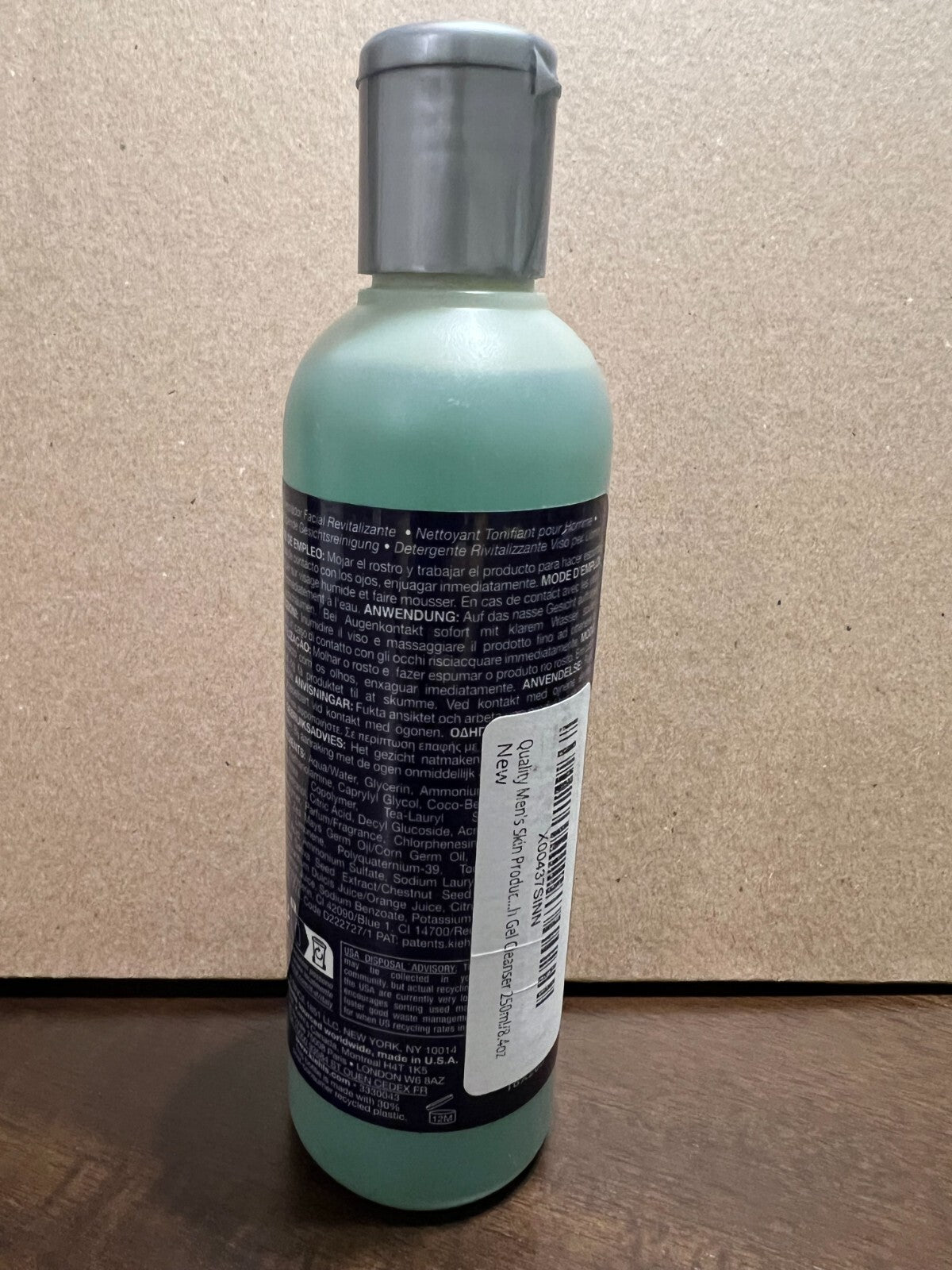 Men's Invigorating Face Wash Gel Cleanser - 8.4oz Facial Fuel