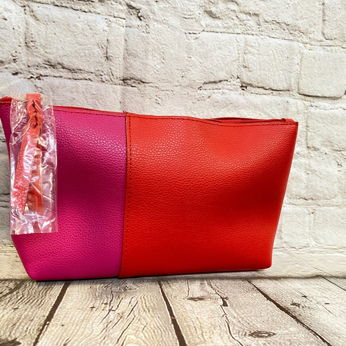 Empty Cosmetic Bag for Makeup Storage - Pink