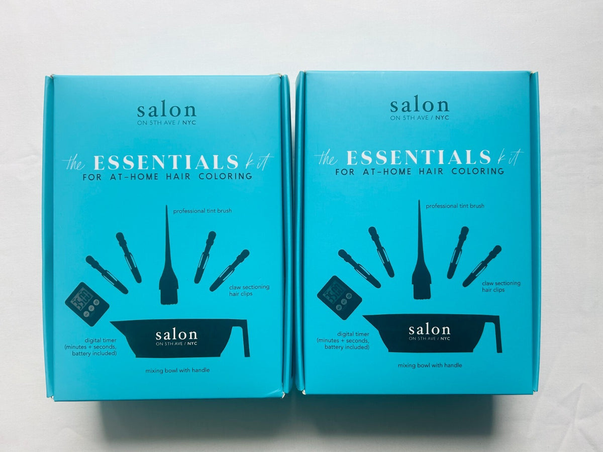 Lot of 2 Salon on 5th Ave NYC The Essentials Kit For At-Home Hair