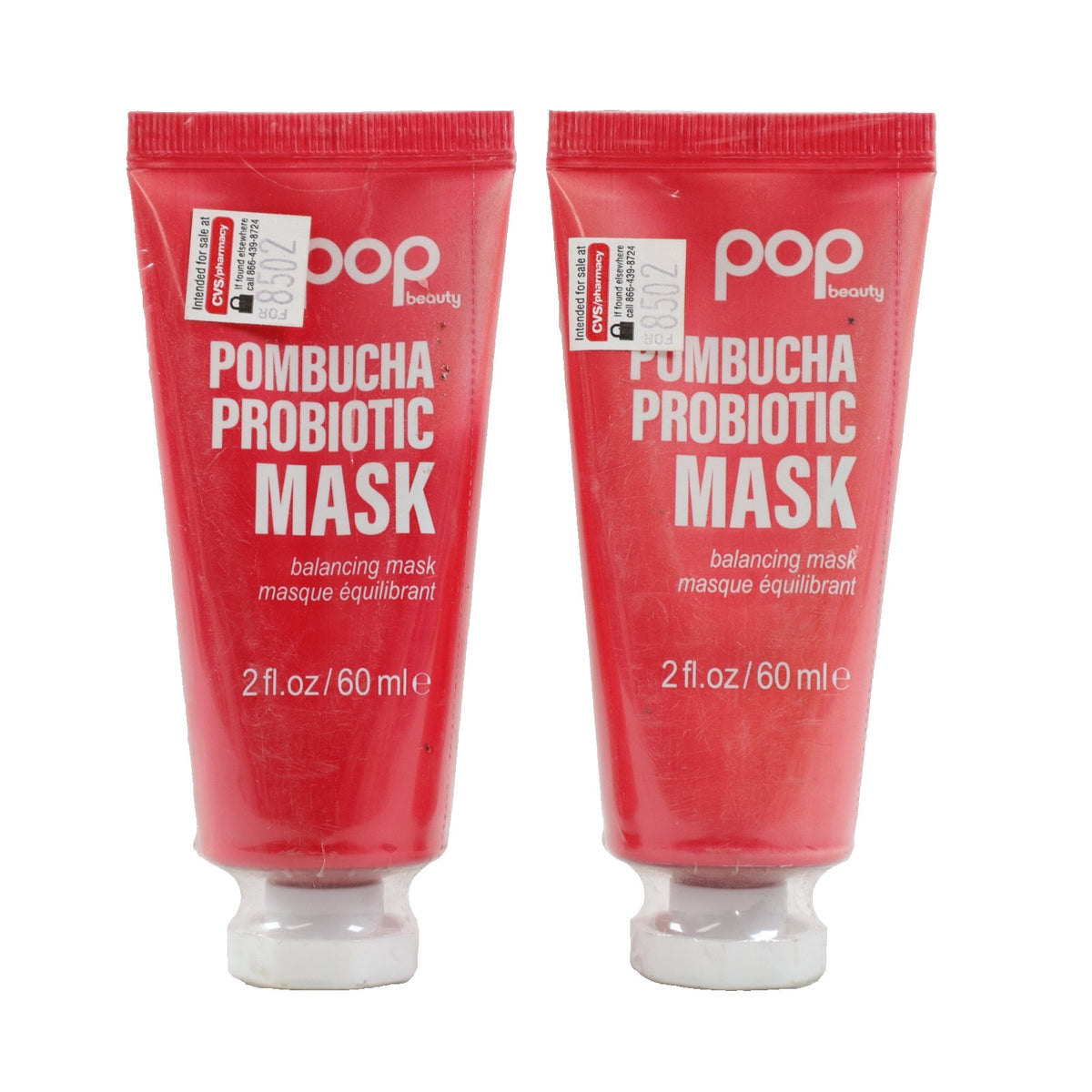 Probiotic Face Mask Set - Balancing Skin Care with 2 Pack, 2 oz Each